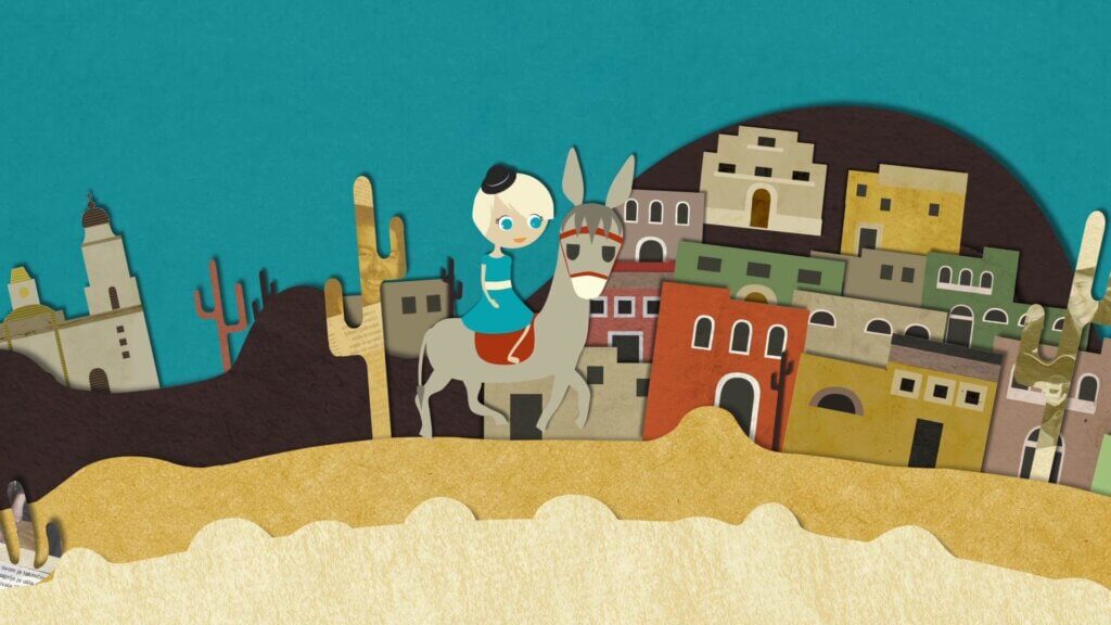 Titelbild animiertes Musikvideo Follow You