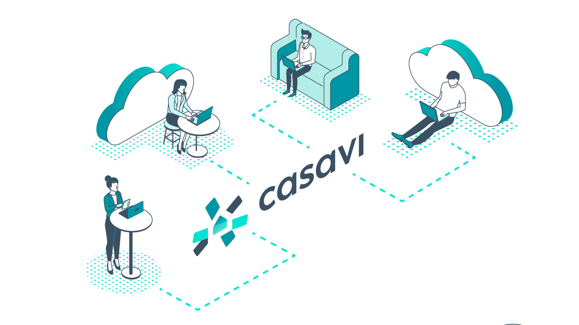 Illustration aus dem erklärvideo casavi immobilien