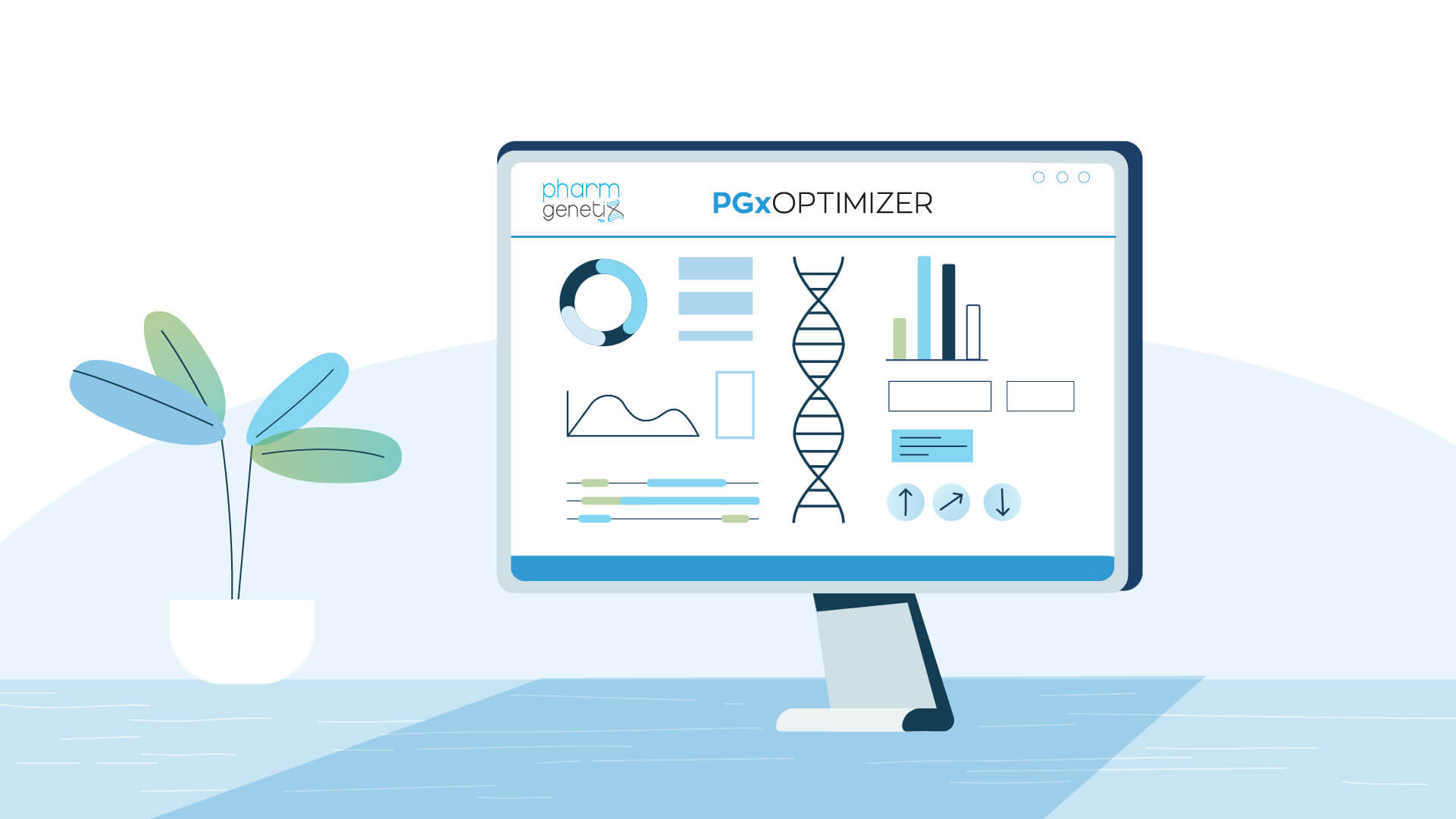 Illustration aus dem Pharma Erklärvideo für Pharmgenetix