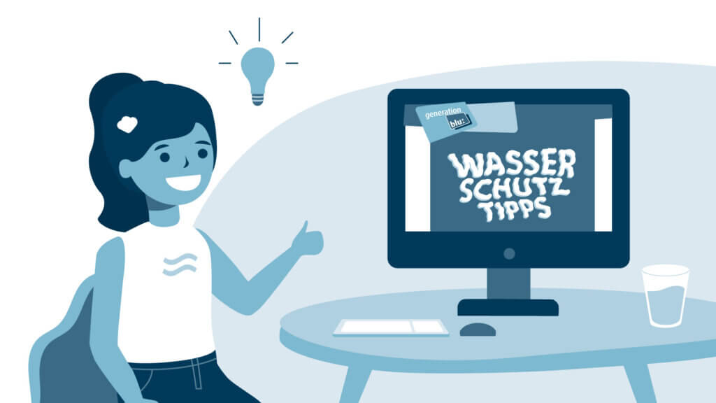 Titelbild des Erklärvideos zum Thema Wasserschutz