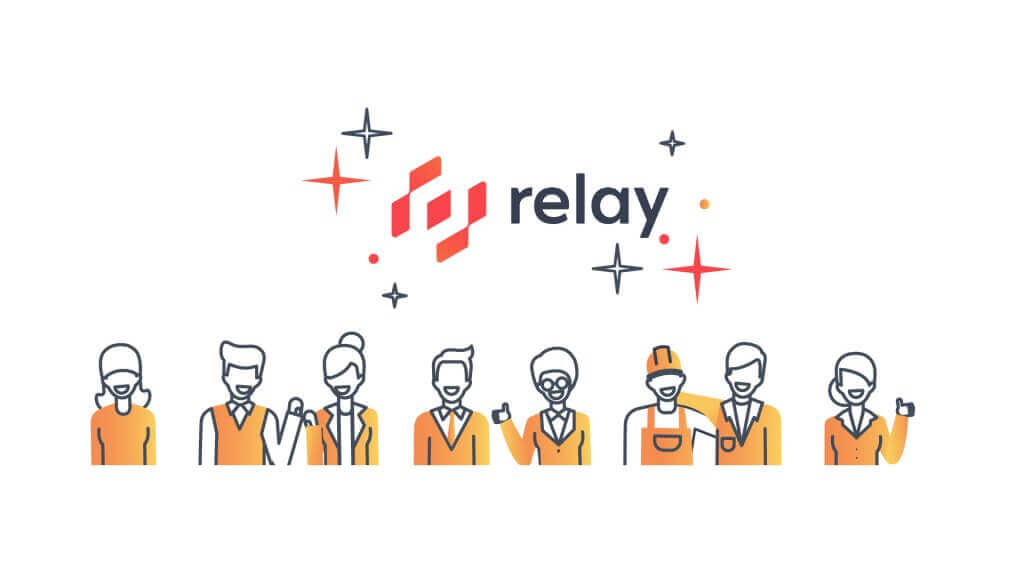 Bild3 aus dem Immobilile Erklaervideo Relay zeigt das Team von Relay