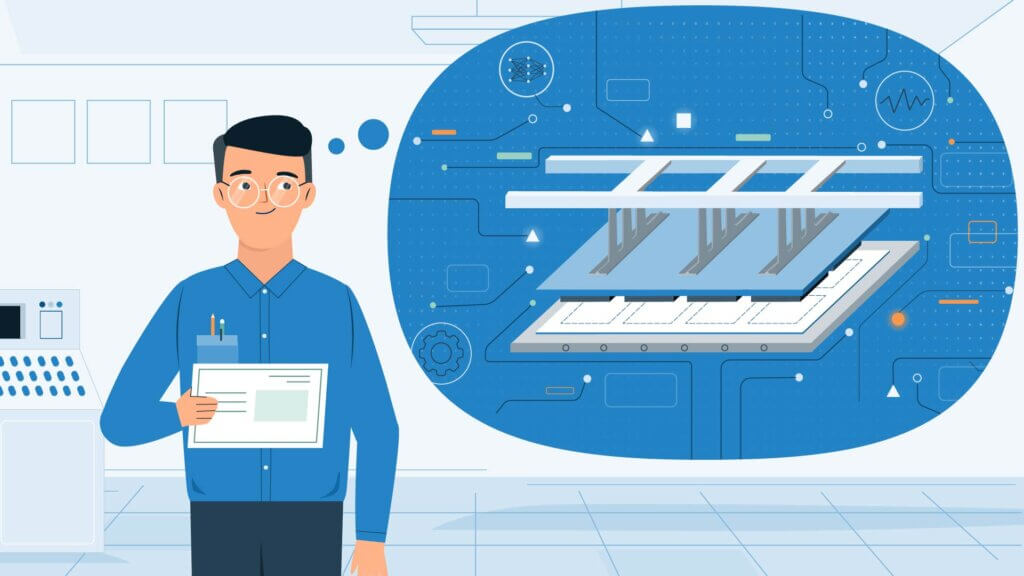 Titelbild des Erklaervideos Künstliche Intelligenz für die Fraunhofer Gesellschaft