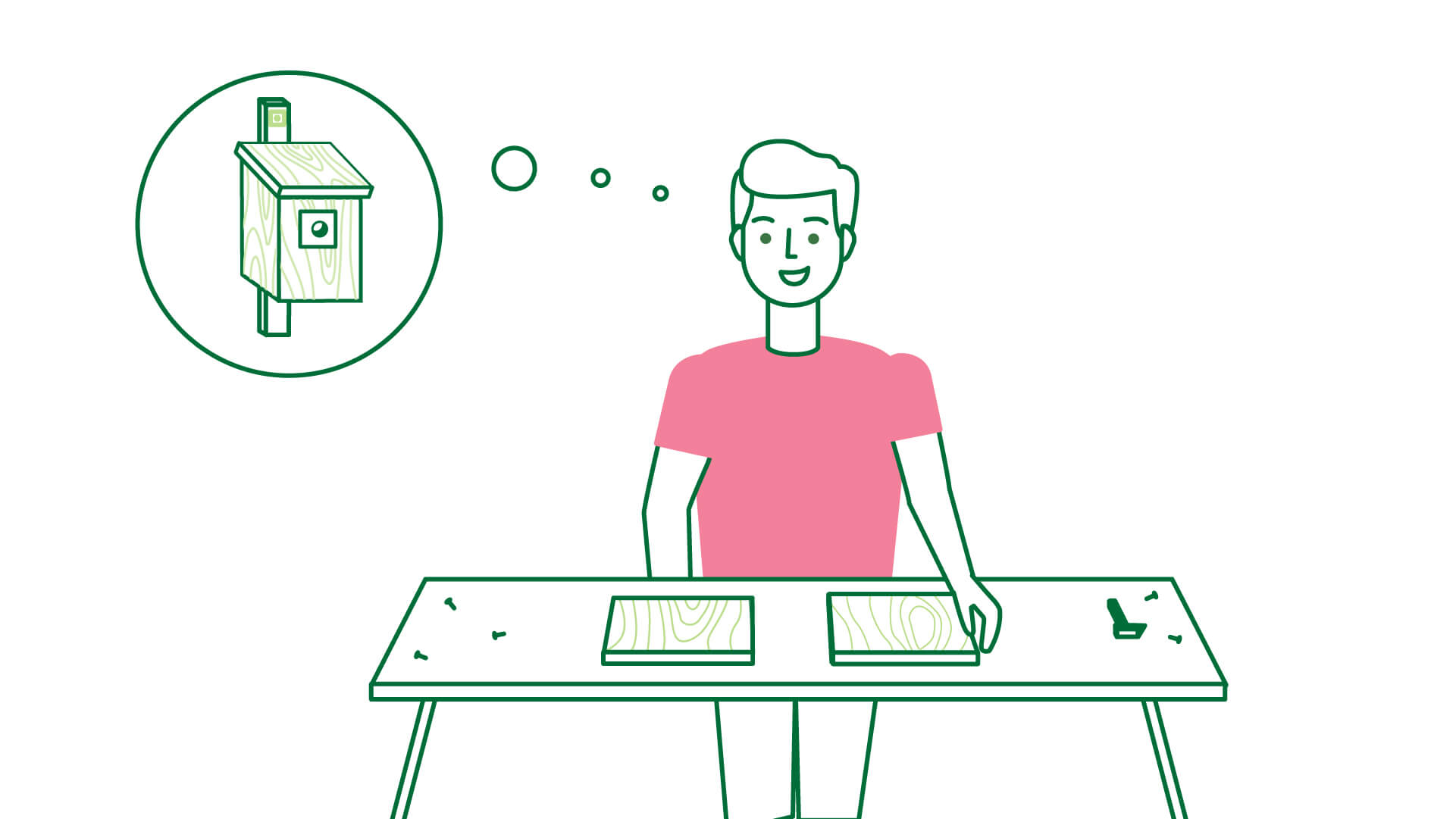 Bild4 aus Erklärvideo Natur im Garten Nistkasten