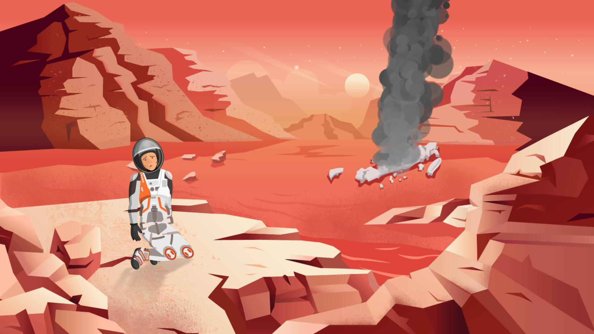 Erklärvideo Wien Stil 2d detail